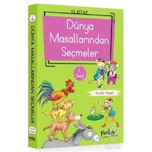 1. Sınıf Dünya Masallarından Seçmeler Heceli Seti 10 Kitap Takım- Pinokyo