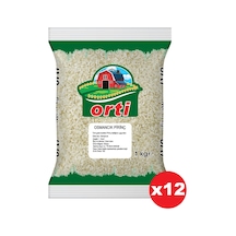 Orti Osmancık Pirinç 1 Kg x 12 Paket.