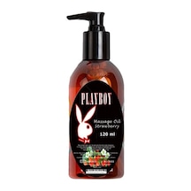 Playboy Çilekli 120 Ml Aromaterapi Masaj Yağı Çilekli Playboy 120 Ml