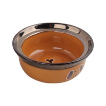 Pawise - 866 - Seramik Mama Kabı Turuncu - Novapazr - 1100 Ml