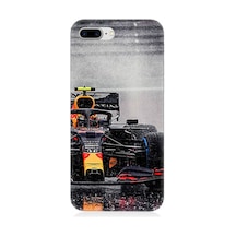 Apple Uyumlu iPhone 8 Plus Silikon Kılıf Max Verstappen F1 Aracı