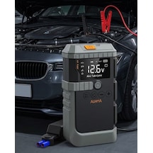 Taşınabilir Araç Çalıştırma Jump Starter Hava Pompası Dijital Basınç Göstergeli Güç Bankası Cn