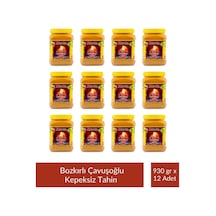 Odun Ateşinde Bozkır Tahini Kepeksiz 930 Gr X 12'li Paket 36653319