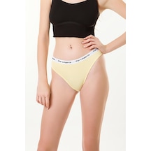 Parlingerie Kadın Slip Külot Sarı