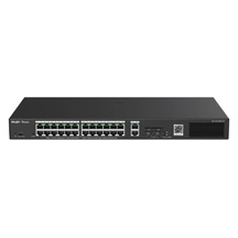 Ruijie-reyee Rg-es228gs-lp 28 Port 10-100-1000 Yönetilebilir 2sfp 2gigabit Uplink 24port Poe+ 250w