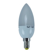 3w 220-240v 4000k E14 Buzlu Cam Buji Ampul Beyaz Işık E14 Led Ampul 3 Watt Yok