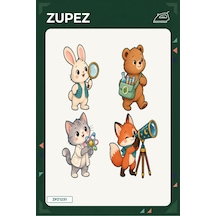Minik Bilim Bahçesi 19x25 Cm Ütüyle Uygulanan Baskı Zpz1231 - 928156727