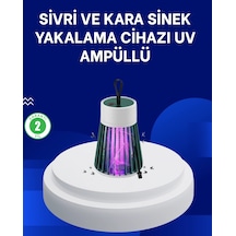 Hubrendy Kargo 2 Si 1 Arada Led Işıklı Elektrikli Böcek Öldürücü