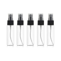5 Adet 30ml Güzellik Şeffaf Plastik Atomizer Boş Sprey Şişesi İnce Mist Şişe Seti