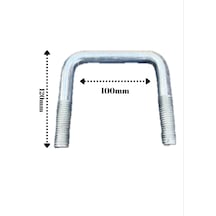 U Kelepçe 50x100 Profil İçin Diskaro,goble