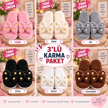 Moon Cloud Karma Peluş Ev Terliği Hediyelik-çeyizlik Zyn297 Karışık