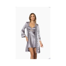 Pierre Cardin 6010 Kadın Saten Dantelli 6'lı Takım-royal ROYAL