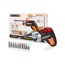Worx Wx252 4volt/1.5ah. Li-ion Şarjlı Tornavida + 10 Adet Bits Uç Fr Wx252