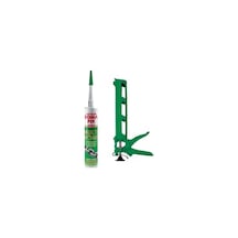 Somafixbeyaz Multibond Hibrid Sıvı Çivi Korniş Seramik Extra Kuvvetli Yapıştırıcısı Ve Silikon Tabancası Seti Beyaz