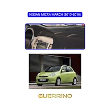 Nissan Micra March 2010-2016torpido Koruma Halısı Mavi Kenar