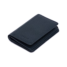 Tergan Lacivert Deri Unisex Kredi Kartlık 01601A38