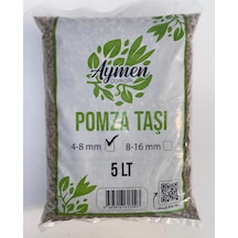 Aymen Çiçekçilik 4-8 Mm Ponza Taşı - Tarım Pomzası 5 Lt Paket - 5 Litre Volkanik Ponza Taşı 1