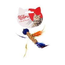 Natura Dental Tüylü Kuş Peluş Kedi Oyuncağı