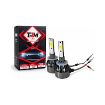 Trm Led Xenon Eko H27 Beyaz Far Ampulü 12v Yüksek Parlaklık
