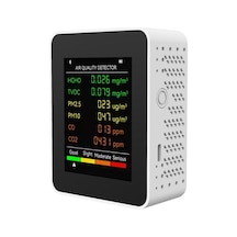 Hcho Tvoc Karbon Monoksit Co2 Pm2.5 Pm10 Test Cihazı Taşınabilir