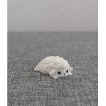 Sevimli Mini Koyun Figürü 3d Baskı Kawaii Hayvan Dekoru Cute Biblo