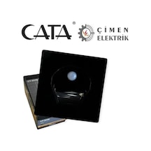 Cata Ct 5170 1w Siyah Kasa Sensörlü Koridor Aydınlatması 6400k Beyaz Işık Diğer