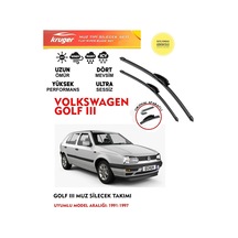 Golf 3 Silecek Silgi Silgeç Silgeç Silgi Takımı 1995 Model Araca Özel Aparat