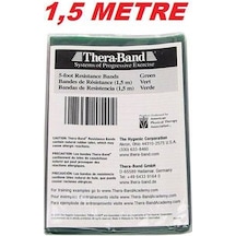 Egzersiz Bandı Yeşil 1.5 Metre - Theraband Theraband