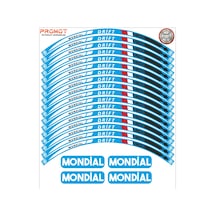 Motosiklet Jant Şeridi Mondial Drift 8 Nötr