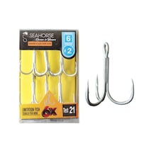 Sea Horse Diamond Scaled Sharp Hook Oty:6 No:2 Standart