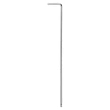 İzeltaş 4906220015 Yuvarlak Başlı Uzun Allen Ballpoint Hexagon, Krom, 1.5 Mm