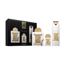 Lattafa Pride Peace & Love Edp 100ml + 20 Ml + 200 Ml Deospray Unisex Parfüm Seti Çiçeksi