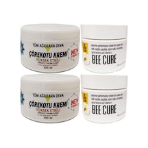 Çörek Otu Kremi White Box 2 Adet 200 Ml + 2 Adet Beecure Krem 150 Ml / Teskin Krem Seti