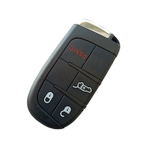 Jeep Compass Renegade Uyumlu Smart Kumanda Kabı Oto Anahtarlık 3+1 Tuşlu