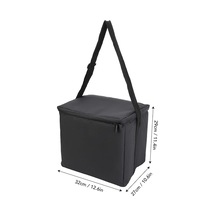 Jzcat- To 15l Kalınlaştırılmış Gıda Koruma, Yalıtımlı Soğutucu Siyah