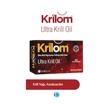 Krilom Ultra Krill Oil Takviye Edici Gıda 30 Yumuşak Kapsül