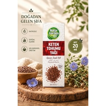 Natur Garden Keten Tohumu Yağı 20 ML