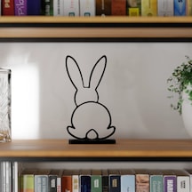 Tavşan2 Geometrik Masa Süsü Plastik 12cm