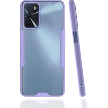 Oppo A16 ile Uyumlu Kapak Colorful Kamera Korumalı Silikon Kılıf