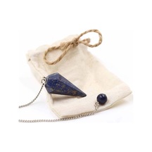 Doğal Taş Lapis Lazuli Taşı Pandül Sarkaç Lacivert