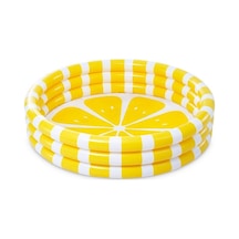 58432 Limon Desenli 3 Bölme Havuz 147 Cm