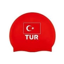 Arena Milli Takım Yüzücü Bonesi Kırmızı Tur Genel