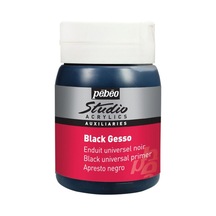 Black Gesso Studio Siyah Astar Boya 500ml