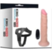 Hızlı Express Xise Jack 19 CM Belden Bağlamalı Titreşimli Anal Vibratör Dildo