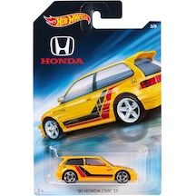 Hot Wheels - Honda 70th Anniversary Series '90 Honda Civic Ef 1/64 2018 Serisi Sarı