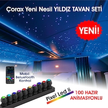 Star Light - Rolls Royce - Fiber Optik Yıldız Tavan Işık Kaynağı - 10 Çıkışlı Modül Çok Renkli