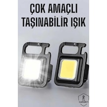 Epilons Anahtarlık Çok Amaçlı Mıknatıslı Taşınabilir Işık Led Şarjlı Renkli 11022485