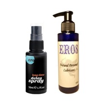 Ero Long Time Spray For Men 50ml Erkeklere Özel Sprey Eros 125ml Lubricant Gel