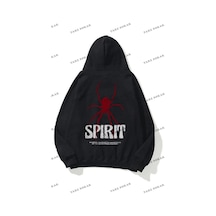 Tarzsokak Y2k Unisex Spirit Sweatshirt Hoodie Kod 1917 Siyah
