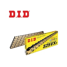 Did 525-100vx3 2020-2023 Triumph Thruxton 1200 Rs Uyumlu Zincir Vx3 Xring Gold Sarı Renk